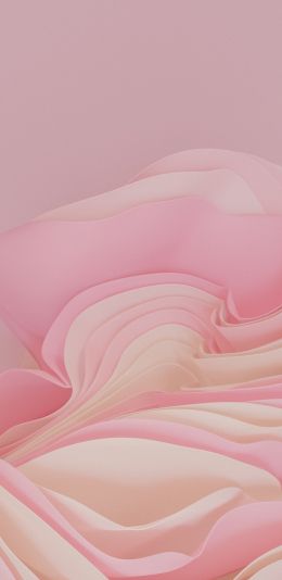 3D rendering, pink Wallpaper 1440x2960