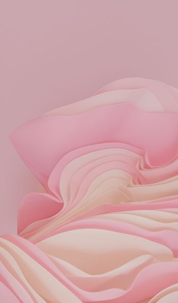 3D rendering, pink Wallpaper 600x1024