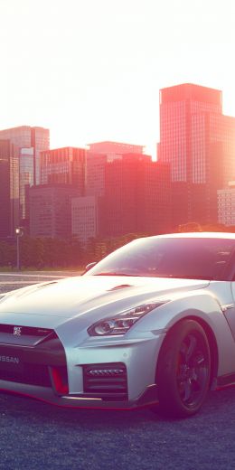 Nissan GT-R Nismo, sports car Wallpaper 720x1440