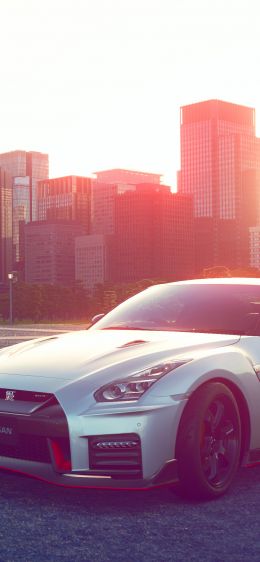 Nissan GT-R Nismo, sports car Wallpaper 828x1792