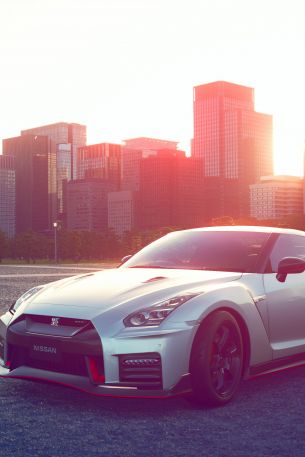 Nissan GT-R Nismo, sports car Wallpaper 640x960