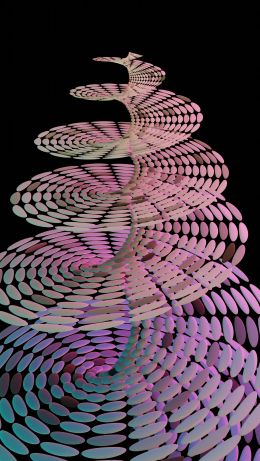 spiral object Wallpaper 640x1136