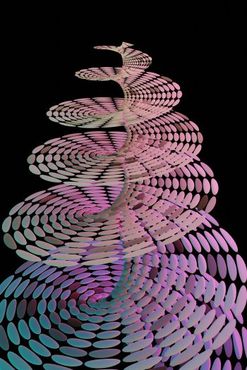 spiral object Wallpaper 640x960