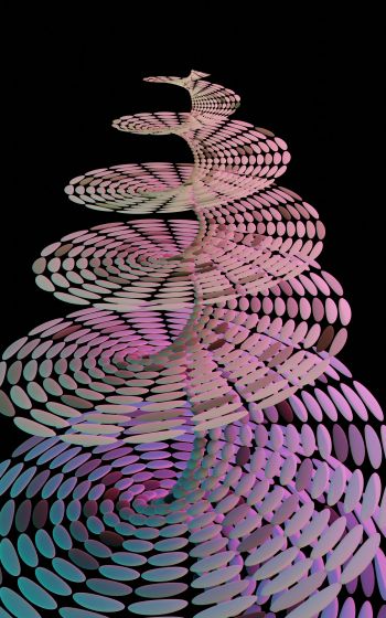 spiral object Wallpaper 800x1280