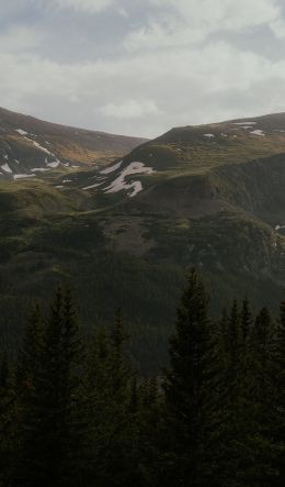 mountains, hills Wallpaper 600x1024