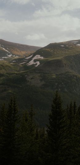 mountains, hills Wallpaper 1080x2220