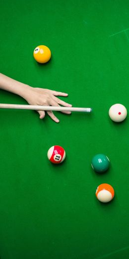 billiards, кий Wallpaper 720x1440