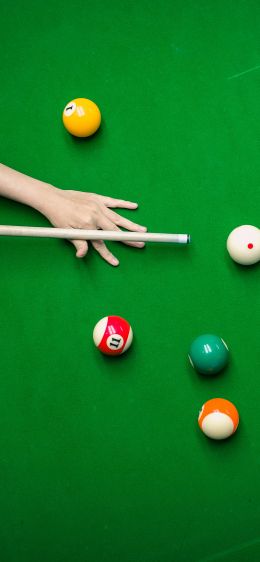 billiards, кий Wallpaper 1242x2688