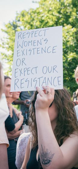 rally, protest Wallpaper 1080x2340