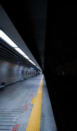 Istanbul, Turkey, subway Wallpaper 600x1024