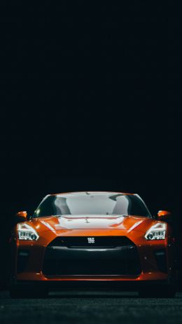 Nissan R35 GT-R, sports car Wallpaper 750x1334