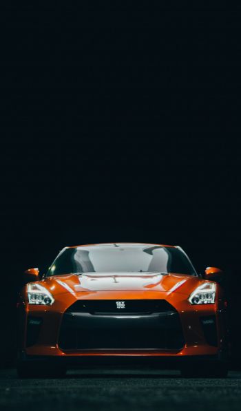 Nissan R35 GT-R, sports car Wallpaper 600x1024