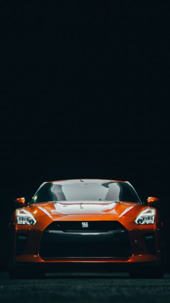 Nissan R35 GT-R, sports car Wallpaper 720x1280