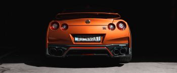 Nissan R35 GT-R, sports car Wallpaper 3440x1440