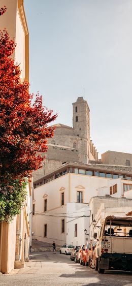 Evissa, Spain Wallpaper 1080x2340