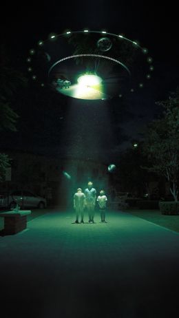 UFO, fantasy Wallpaper 1080x1920