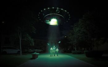 UFO, fantasy Wallpaper 2560x1600