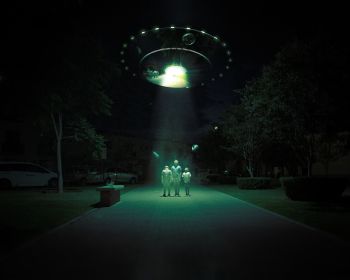 UFO, fantasy Wallpaper 1280x1024