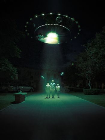 UFO, fantasy Wallpaper 1668x2224