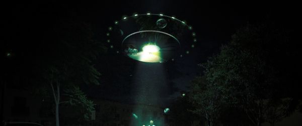 UFO, fantasy Wallpaper 3440x1440