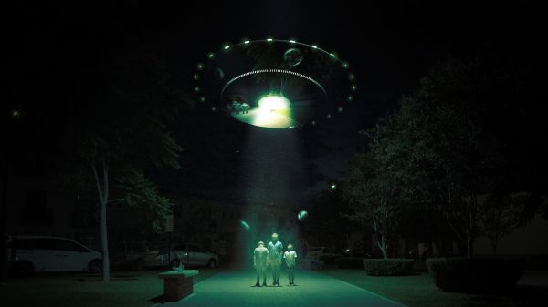 UFO, fantasy Wallpaper 2560x1440