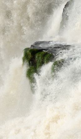 Обои 600x1024 водопады Игуасу