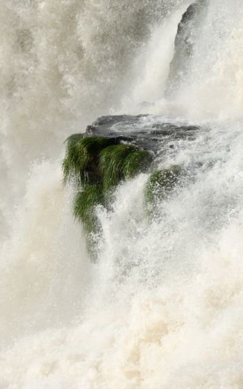 Обои 1600x2560 водопады Игуасу