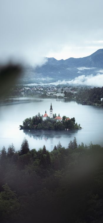 Bled, Slovenia Wallpaper 1080x2340