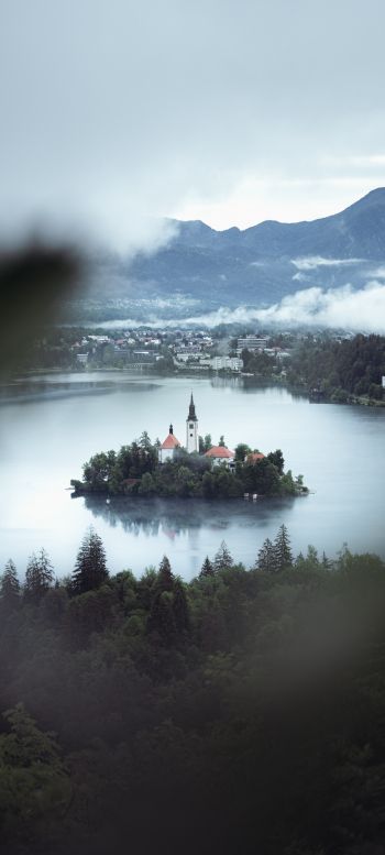 Bled, Slovenia Wallpaper 1440x3200
