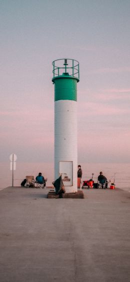 tower, lighthouse Wallpaper 1080x2340