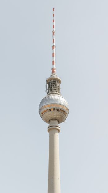 Обои 750x1334 телевизионная башня