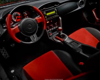 Toyota GT86, car interior Wallpaper 1280x1024