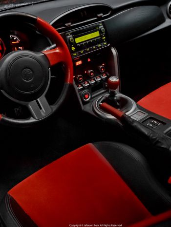 Toyota GT86, car interior Wallpaper 1620x2160