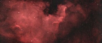 North America Nebula Wallpaper 2560x1080