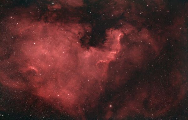 North America Nebula Wallpaper 10225x6568