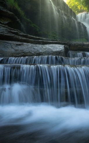 Cummins Falls State Park, USA Wallpaper 1600x2560