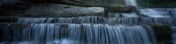 Cummins Falls State Park, USA Wallpaper 1590x400