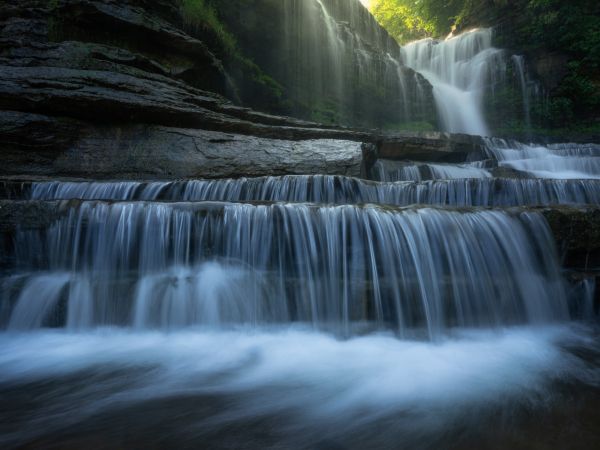 Cummins Falls State Park, USA Wallpaper 1024x768