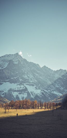 Ahornboden, Kaprun, Austria Wallpaper 1080x2220