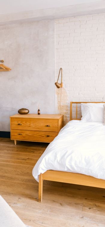cozy bedroom Wallpaper 828x1792