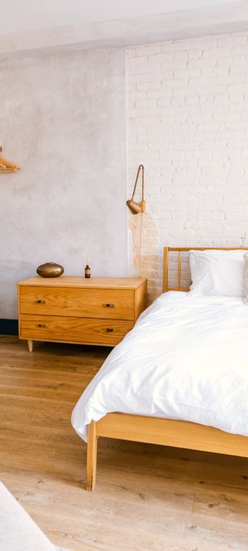 cozy bedroom Wallpaper 1440x3200