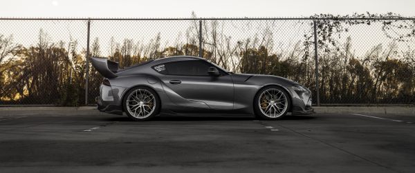 Toyota Supra, sports car Wallpaper 3440x1440