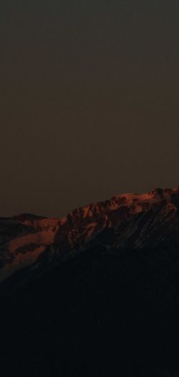 mountains at sunset Wallpaper 720x1520