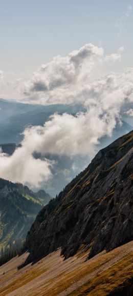 Обои 1080x2400 Гора Пилатус, Альпнах, Швейцария