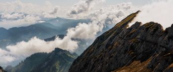 Обои 3440x1440 Гора Пилатус, Альпнах, Швейцария