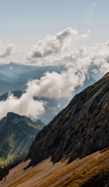 Обои 600x1024 Гора Пилатус, Альпнах, Швейцария
