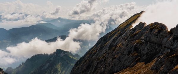 Mount Pilatus, Alpnach, Switzerland Wallpaper 3440x1440