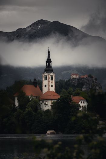 Обои 640x960 Блед, Словения