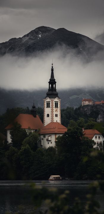 Bled, Slovenia Wallpaper 1440x2960