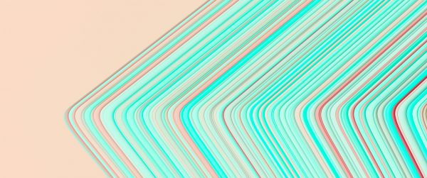 pastel, computer graphics Wallpaper 3440x1440